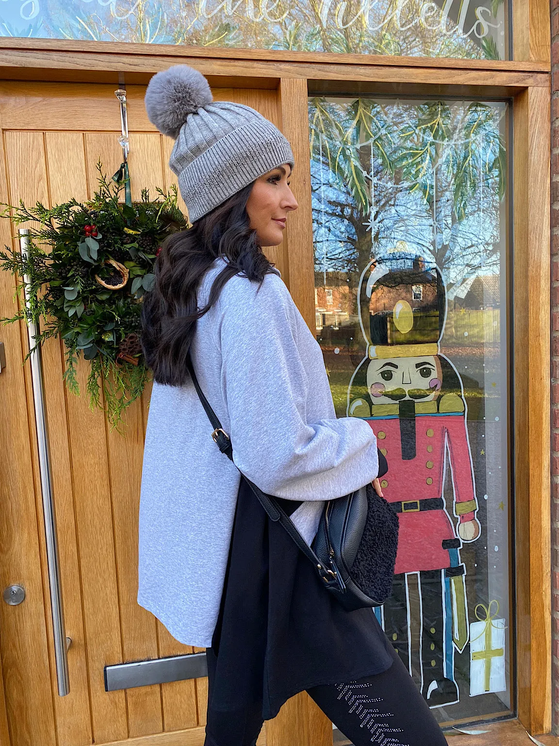 Cowl Neck Sweat Top Lane