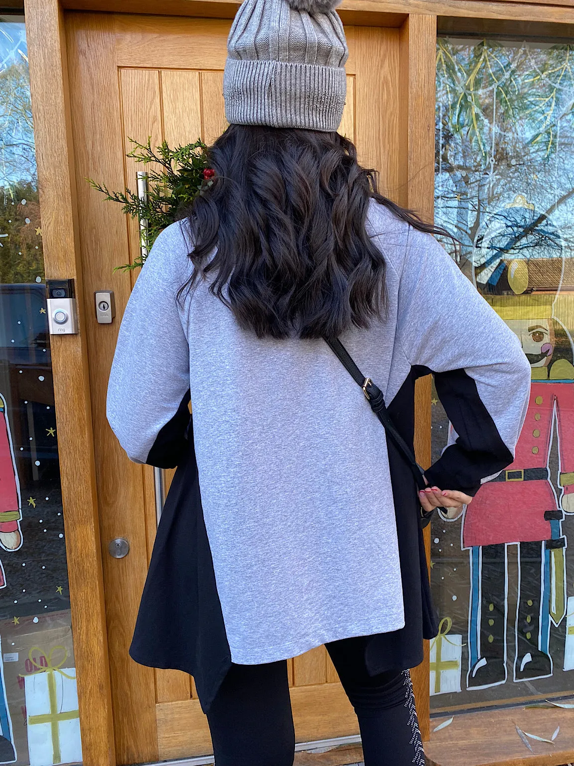 Cowl Neck Sweat Top Lane
