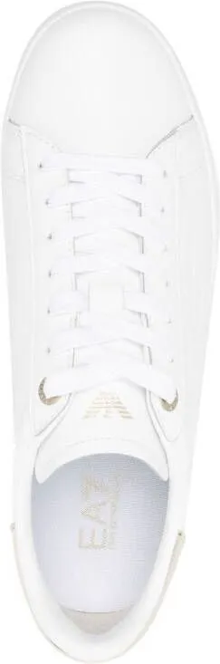 Ea7 Emporio Armani low-top panelled sneakers White